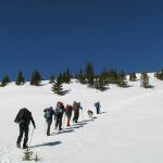 On the way up Quandary